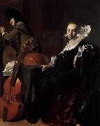 Music-Making Couple Willem Cornelisz Duyster